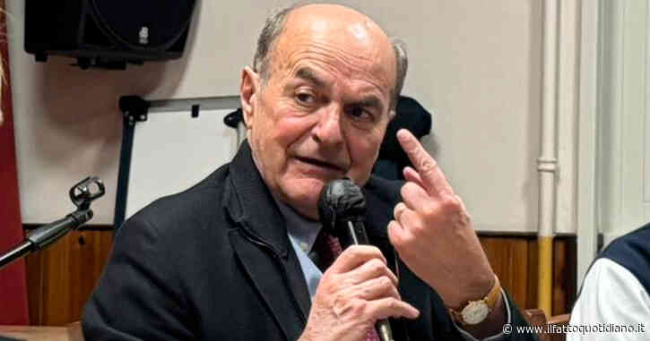 Bersani: “I negoziati di Trump? Compravendite d’affari e cambiali per nuovi disastri. L’Europa reagisca e scelga pace e diritti, non le armi”