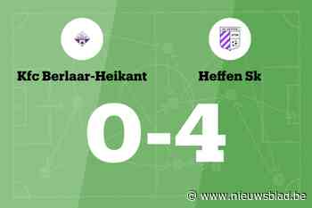 Heffen boekt overtuigende zege tegen Berlaar-Heikant B