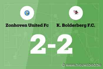 Zonhoven Utd. B beëindigt reeks nederlagen in de wedstrijd tegen Bolderberg