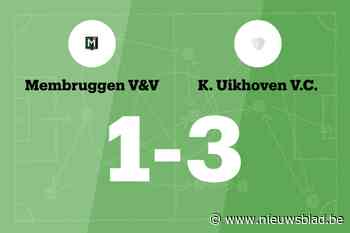 Overduidelijke zege voor Uikhoven tegen Membruggen