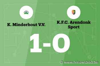 Martens is goud waard voor Minderhout tegen Arendonk B