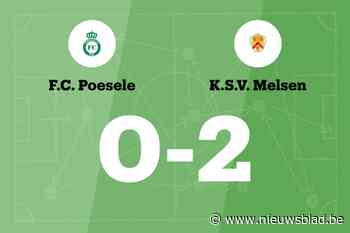 KSV Melsen wint bij FC Poesele