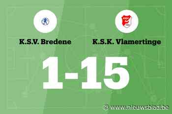 SK Vlamertinge laat SV Bredene C kansloos