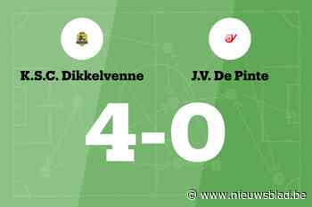 KSC Dikkelvenne B wint thuis van JV De Pinte B