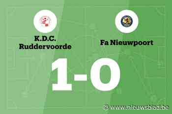 Baert is goud waard voor Daring Ruddervoorde B tegen FA Nieuwpoort B