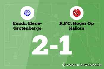 Mohamed Conde en Louis Herbaux pakken winst voor Eendracht Elene-Grotenberge tegen HO Kalken