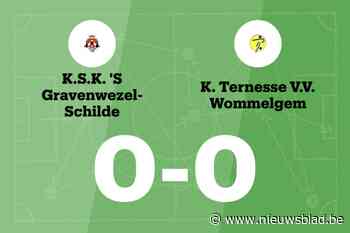 Doelpuntloos gelijkspel tussen 's-Gravenwezel-Schilde en Ternesse