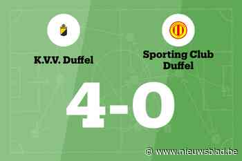 Truyts maakt twee goals voor VV Duffel in wedstrijd tegen SC Duffel B