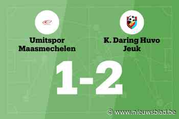 DH Jeuk verslaat Umitspor met 1-2 en eindigt reeks zonder overwinning