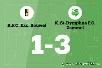 Winnende reeks van K.F.C. Exc. Bouwel eindigt na wedstrijd tegen Zammel B