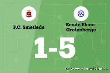 Eendracht Elene-Grotenberge B wint spektakelwedstrijd van FC Smetlede B