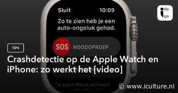 Crashdetectie op de Apple Watch en iPhone: zo werkt het [video]