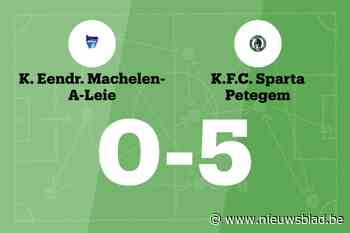 Sparta Petegem B zet ongeslagen reeks voort