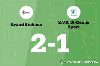 Avanti Stekene beëindigt reeks nederlagen met zege tegen KVV Sint-Denijssport