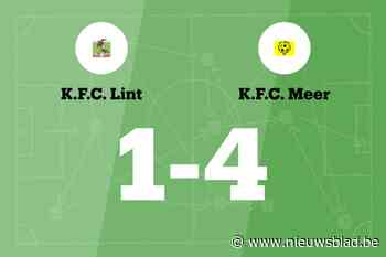 Meer boekt overtuigende zege tegen Lint