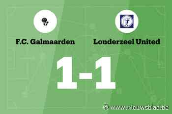 Londerzeel United speelt gelijk tegen Galmaarden