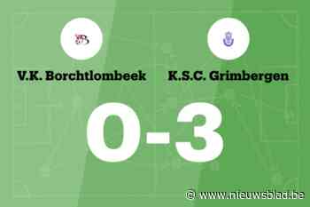 SC Grimbergen wint bij Borchtlombeek