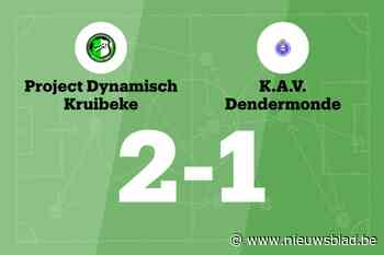 PD Kruibeke verslaat KAV Dendermonde met 2-1 en eindigt reeks zonder overwinning