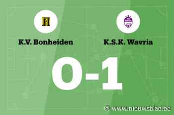 Claus is goud waard voor Wavria tegen Bonheiden