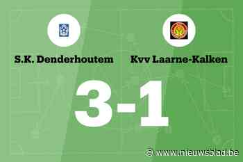 SK Denderhoutem maakt einde aan slechte reeks door zege tegen KVV Laarne-Kalken