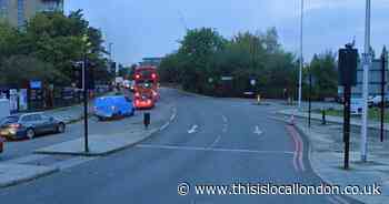 Man and child taken to hospital after bus crash on busy Kidbrooke Road