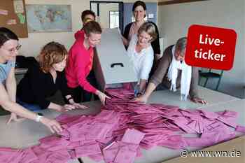 Bundestagswahl im Münsterland: Erste Städte ausgezählt – Zweikampf in Münster