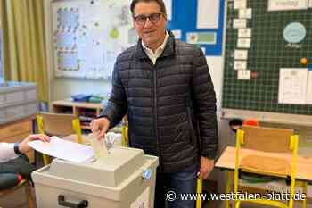 Vorteil für CDU-Kandidat Oliver Vogt