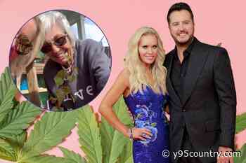 Luke Bryan’s Wife Jokes That She’s ‘Growing Weed’ With His Mom