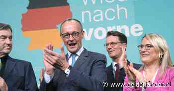 CDU heeft na Duitse verkiezingszege haast, blijkt op uitslagenavond: ‘Wereld wacht niet op ons’