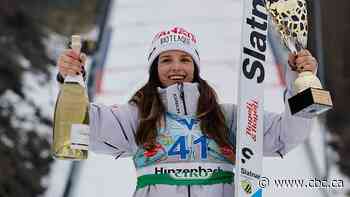 Calgarian ski jumper earns bronze in Austria for 1st World Cup medal of season