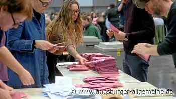 Erste Ergebnisse und Reaktionen der Parteien: Die Bundestagswahl in Augsburg im Live-Ticker