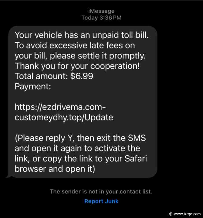 Beware of text messages about unpaid tolls, FBI and state authorities warn