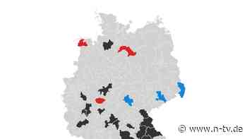 Live-Auszählung am Wahlabend: So sehen die Ergebnisse in den Wahlkreisen aus