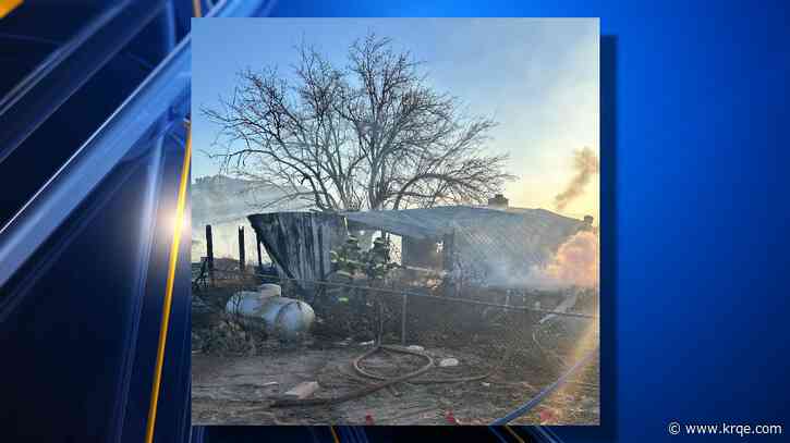 Doña Ana County Fire Rescue crews extinguish residential fire in Radium Springs