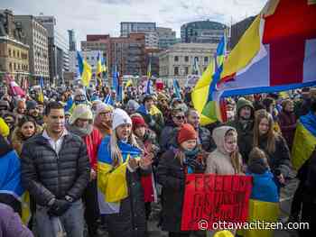 Ukrainians in Ottawa mark third anniversary of Russian invasion