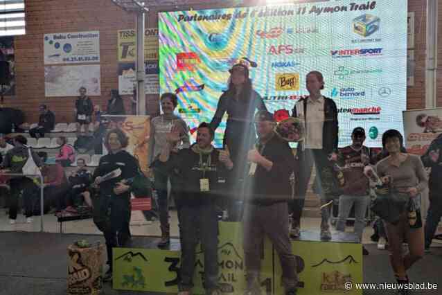 Laura Van Vooren wint de Aymon Trail