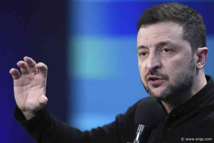 Ukraine's Zelenskyy says he'd be ready to give up presidency if it brought peace, NATO membership