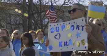 Ukraine supporters gather in front of State Capitol as tensions rise in Washington