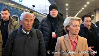 Ukraine-Krieg: Von der Leyen kündigt umfassenden EU-Rüstungsplan an