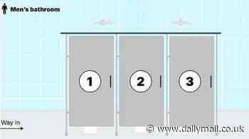 Scientists reveal how to pick out the cleanest cubicle in ANY public toilet (and why it is different for men and women)