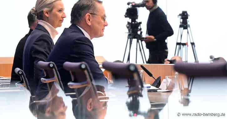 Weidel und Chrupalla streben gemeinsamen Fraktionsvorsitz an
