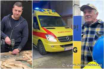 Davy en Renaud zoeken chauffeur om ambulances naar Oekraïne te rijden: “Gaan ze doneren aan hulporganisaties”