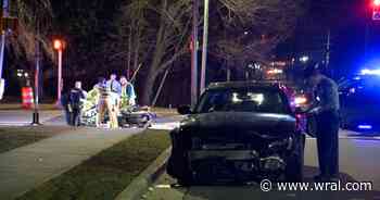 Two charged after motorcycle chase from Johnston County into Raleigh ends in crash