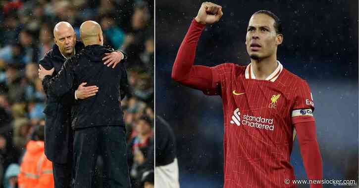 Arne Slot blijft bescheiden na tweede zege op Pep Guardiola: ‘In de Premier League krijg je niets cadeau’