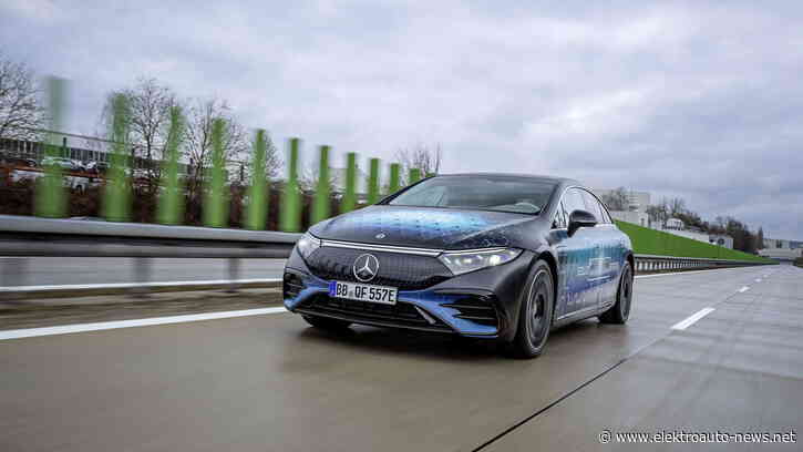 Mercedes-Benz testet Festkörperbatterie im EQS