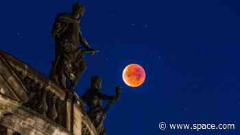 Where will the 'Blood Moon' total lunar eclipse be visible in March 2025?