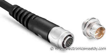 Small circular connector for Cat 5e industrial Ethernet