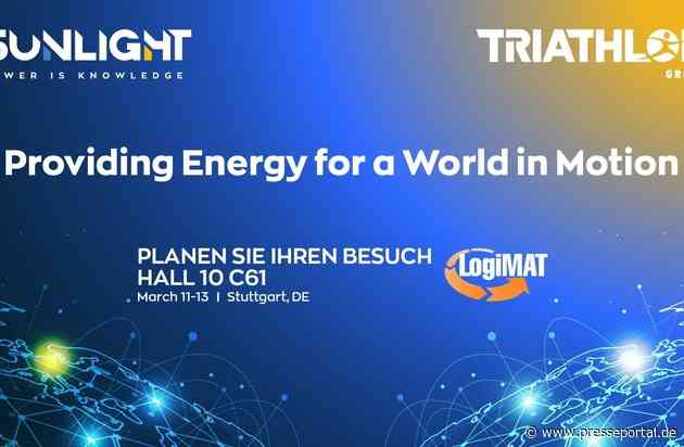 Sunlight Group nimmt an internationaler Fachmesse LogiMAT 2025 teil / Vorstellung der hochmodernen Lithiumbatterie LiONFORCE TP200 und Einführung in fortschrittliche Energiemanagementlösungen