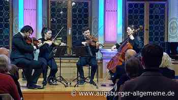 Rathauskonzerte Landsberg: Eine Sternstunde für Streichquartette
