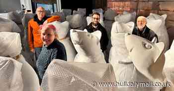 Forty-five 'mischievous' rat sculptures take up residence at RESQ